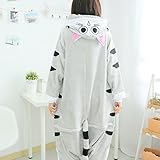 Keral Cosplay Kostüme Tierkostüme Erwachsene Pyjamas Kostüm Schlafanzug Nachtwäsche Kostüm S Käse Katze -