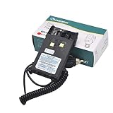 Input voltage: 12V-24V. Walkie Talkie Ladegerät ELO-001 für Wouxun Walkie Talkie Funkgeräte KG-UVD1P/UV6D/UVA1/833/639E/659E 669E/679E/689E/699E/703E