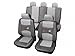 Produktbild Sitzbezug Schonbezug Autositzbezug, Komplett-Set Volvo S70 / V70, 2er Serie, 3er Serie, 7er Serie, 9er Serie, Grau Silber