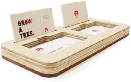 business card Tray - Brown