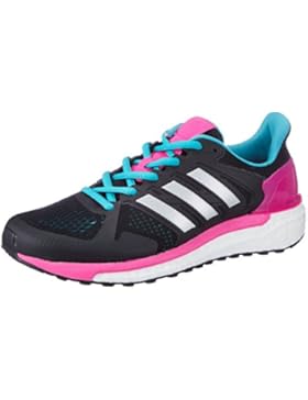 adidas Damen Supernova St W Turnschuhe, Tacblu/Silvmt/Eneblu, Blau/Türkis, Blau,Blau/Rosa, Misura standard