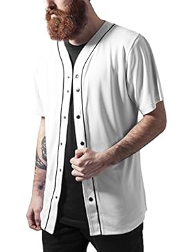 Urban Classics Herren T-Shirt Baseball Mesh Jersey