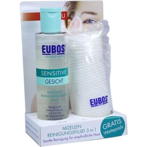 Preisvergleich Produktbild EUBOS SENSITIVE Mizellen Reinigungsfluid 3in1 200 ml Flaschen