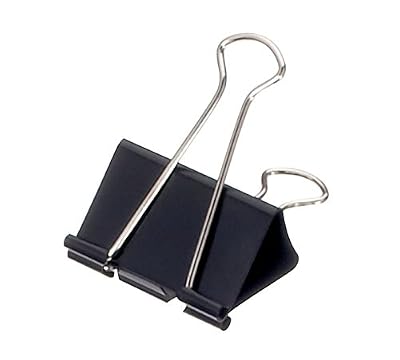 Maul 2145190 Boîte de 12 Pinces mauly 214 largeur 51 mm capacité 28 mm 12 pièces Noir