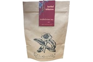 Tchai-Ovna - Mulled Wine Tea | Inspired by Czech Family Recipe | Ethically Sourced Spices | Rich, Balanced Flavours | 3g Serves 1 Teapot | Perfect for Cozy Moments and Festive | 75g