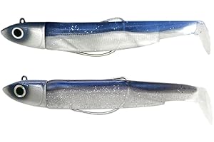 FIIISH Black Minnow No.2-9cm - Double Combo Offshore - 10g - Blue - Electic Blue - BM3011