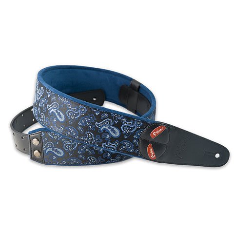 RightOn! Straps Mojo Paisley blue · Correas guitarra/bajo