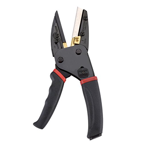 Vovoly 3 en 1 Tijeras Podar con mangos ergonómicos antideslizantes multi-cut para Cable, jardinería, cuerda, todo tipo de mangueras y más