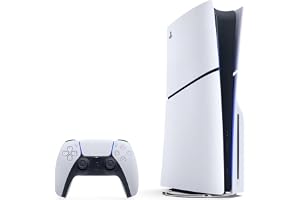 Sony, Console PlayStation 5 Édition Standard 1 To avec lecteur Blu-ray 4K, SSD Ultra-Rapide, Audio 3D, Ray Tracing, 1 Manette DualSense avec Retour Haptique et Gâchettes Adaptatives, Couleur : Blanche