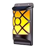【Integrated Lichtsensor】integriertem Lichtsensor Solar flamme lampe,Es schaltet automatisch in der Nacht,während des Tages automatisch ausschalten und in den Lademodus wechseln.Die Energieumwandlung Rate kann bis zu 17% betragen.