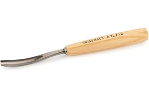 HDE Pfeil Compact Carving Tool, Gouge, Long Bent, Sweep 7L / 10 mm