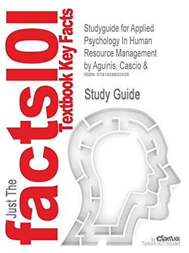 Applied Psychology in Human Resource Management (Cram101 Textbook Outlines)