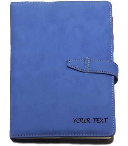 FOCUS DAY A5 Notebook Journal Hardback, 2 Pack Lined Notepad With