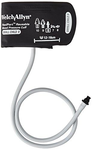Welch AllynREUSE-08-1TP FlexiPort Reuseable Blood Pressure Cuffs with One-Tube Tri-Purpose Connectors, Small Child, Size 8