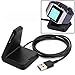 Produktbild Y56 Replacement Ersatz Charger USB Charging Charger Cord Dock Station Ladestation for Fitbit Ionic Ladegerät Ladekabel Docking Station Kabel Ladegerät