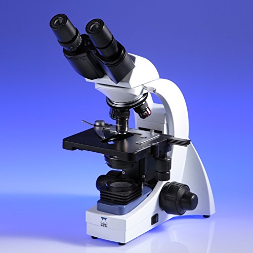 SLS Lab Basics MIC0101 Microscope Max II Binocular, 4x, 10x, 40x, 100x Achromatic Objectives