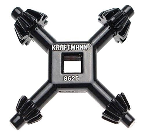 Kraftmann Universal Bohrfutter Kreuzschlüssel, 8625