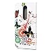 Produktbild Flip Handy Schutzhülle für Nokia 5.1 PlusNokia X5, Stoßfest Weich PU Leder Damen Herren Karten Magnet Stand Halter Farbdruck Brieftasche Klappetui (Schmetterling Blume)