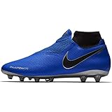  Nike Phantom VSN DF AG-Pro, Botas de fútbol Unisex Adulto, (Racer Blue/Black-Metallic Silver-Volt 400), 43 EU