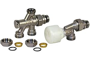 Giacomini - Robinet 4 voies R436TG 1/2 x 16 - GIACOMINI : R436X062