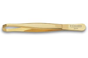 3 Claveles 12246 – fascinerande spinzett, krabbspets, guld 9 cm
