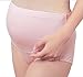 Highdas Pack of 2PCS Soft Cotton Maternity Panty Adjustable Waist Prop Belly Pink/XXL/18-20