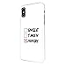 Produktbild 001717 - Funny Single Taken Hungry Design iphone X 5.8" Hülle Fashion Trend Case Back Cover Metall und Kunststoff - Weiß