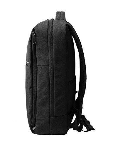 BAGSMART Leichtgewichtiger Rucksack mit Fächern für bis zu 15.6-Zoll-Laptops/Notebook,Slim Rucksack schwarz - 8