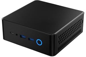shinobee difinity Gaming Mini PC, AMD Ryzen™ 5 5500U 12-Thread CPU, 4.0 GHz, 16 GB DDR4, 512 GB SSD NVME, Radeon™, HDMI, DP, BT, USB 3.0, WLAN, Windows 11 Prof. 64, MS Office, 3 Jahre Garantie! #7475
