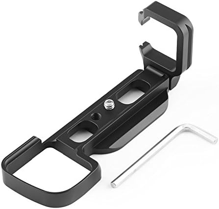 Xiletu L Type Ball Head Plate Quick Release Plate Vertical Bracket for Sony a6000 Arca Standard LB-a6000