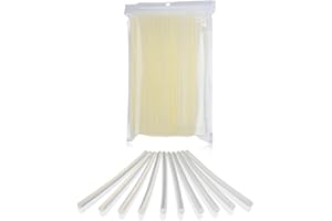 FOROREH 60pcs Klebesticks Heißkleber Klebestifte 7mm x 200mm Geeignet für gängige Heißklebepistolen