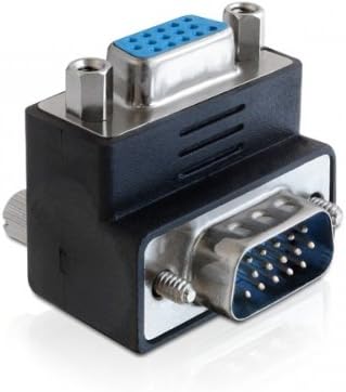 Connect 3 m VGA 90 Degree Angled Down Male/Female Adapter - Black