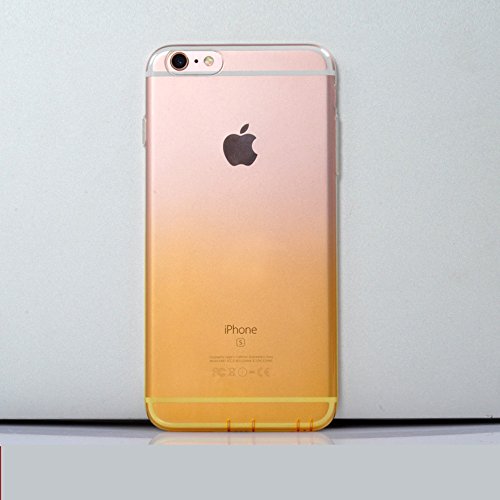 iPhone 6S caso  dfifan  resistente al polvo  Apple iPhone 6  suave TPU carcasa protectora transparente gradiente caso