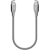 ttec AlumiCable USB-C - USB-C 30cm 65W PD/QC Hızlı Şarj/Data Kablosu Uzay Grisi Uzay Grisi 2DK50UG