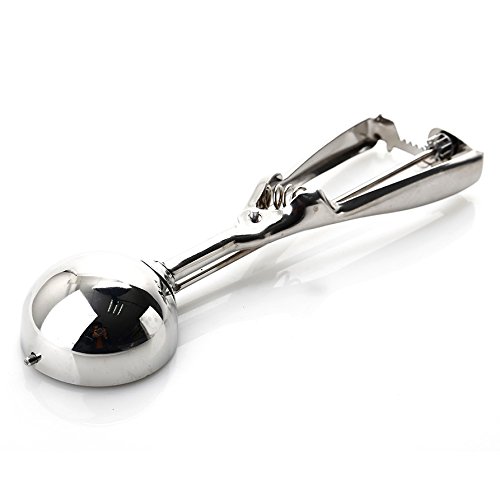 Ø 6 cm Edelstahl Rostfrei Eisportionierer Eislöffel Ice Cream Scoop Kartoffelpüree Cookie Scoop - 3