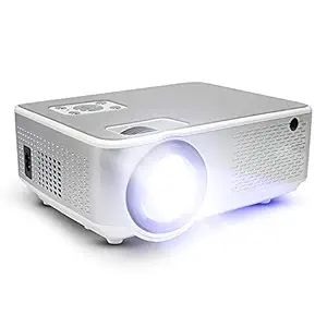 METRONAUT BEST QUALITY WIFI ANDROID 6.0 YOUTUBE NETFLIX HD LED 3D Projector BLUETOOTH 4000 Lumens,C9 Smart Android Real HD 720p (1080p Support) | 3800 Lumen (380 ANSI) with 180 inch Large Display LED Projector | VGA, AV, HDMI, USB, Audio Out, WiFi | Android 6, Quad-Core, Bluetooth