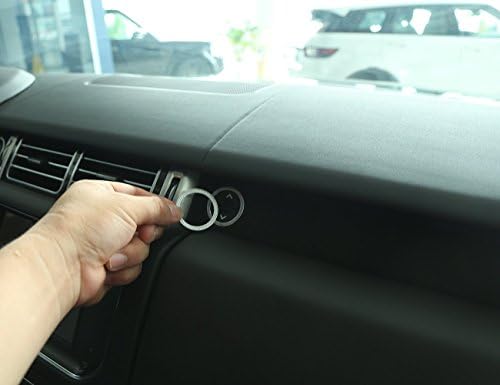 ABS Car Engine Start Stop Ring Trim for Discovery Sport Range Rover Sport Evoque Vogue Velar Autobiography