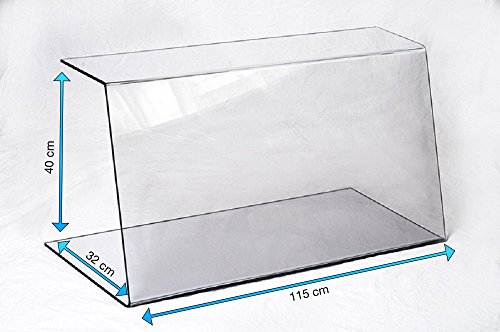 115 cm Spuckschutz 4 mm / Hustenschutz inkl. Ständer