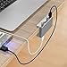 Produktbild xue binghualoll,Haushaltsgegenstände, elektronisches Zubehör,USB 3.0 Hub, 4-Port USB3.0 Clip-Typ Aluminiumlegierung Portable Size Travel