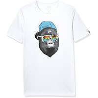 Quiksilver SS ClassicYouth Kong Business - Camiseta para niño, Color Blanco, Talla XS