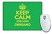 Produktbild Grün Keep Calm und Love Oregano Mauspad Farbe 2722