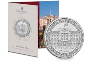 CrawleyCoins 2024 Palacio de Buckingham Reino Unido £5 Moneda Brillante sin Circular en Paquete Sellado de Menta...