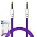 Produktbild iTALKonline Sony Xperia E C1505 Lila FLACH 3,5 mm Vergoldete Jack an Jack Männlich AUX Hilfs Stereo-Klinke Anschlusskabel Anschlussdraht