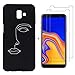Produktbild xswill Galaxy J6 Plus Hülle + Panzerglas [2-Stück],Weich TPU Silikon [Anti-Scratch] [Anti-Schock] Zurück Schützend Tasche Handytasche Für Samsung Galaxy J6 Plus 2018