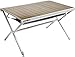 Produktbild Brunner Alu Rolltisch Campingtisch Titanium NG 4 122 x 79 cm Braun