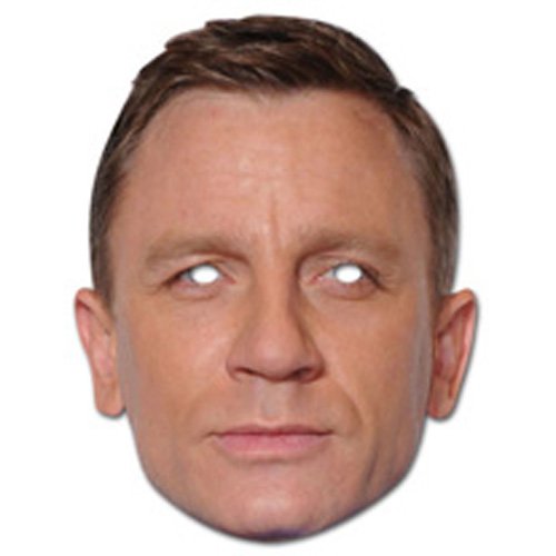 Party Maske - Party Maske Daniel Craig