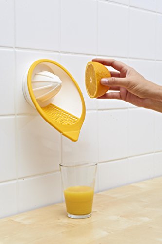 JOOZY – Die Zitruspresse an der Wand (Weiss-Orange) - 4