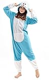 YARBAR Kigurumi Pijamas Unisexo Adulto Traje Disfraz de Halloween Animal Pyjamas Doraemon