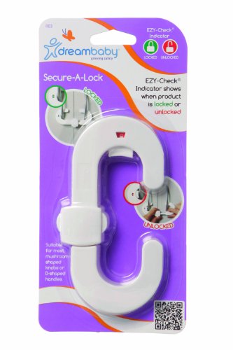 Dreambaby Ezy-check Secure-a-lock (White)