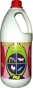 Paramix Paraliv Super. Liver Tonic for Birds and Animals.(1 LTR Hdpe Bottle)